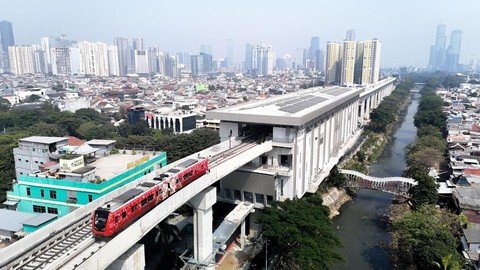LRT Jakarta Makin Terhubung, Pemerintah Siapkan Perpanjangan Rute ke Halim dan JIS