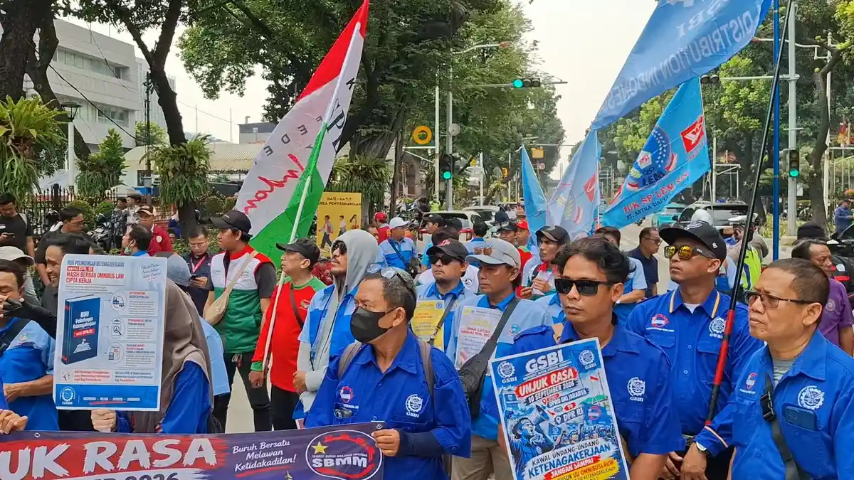 Demo Buruh Digelar Hari Ini, 11.261 Personel Gabungan Disiagakan