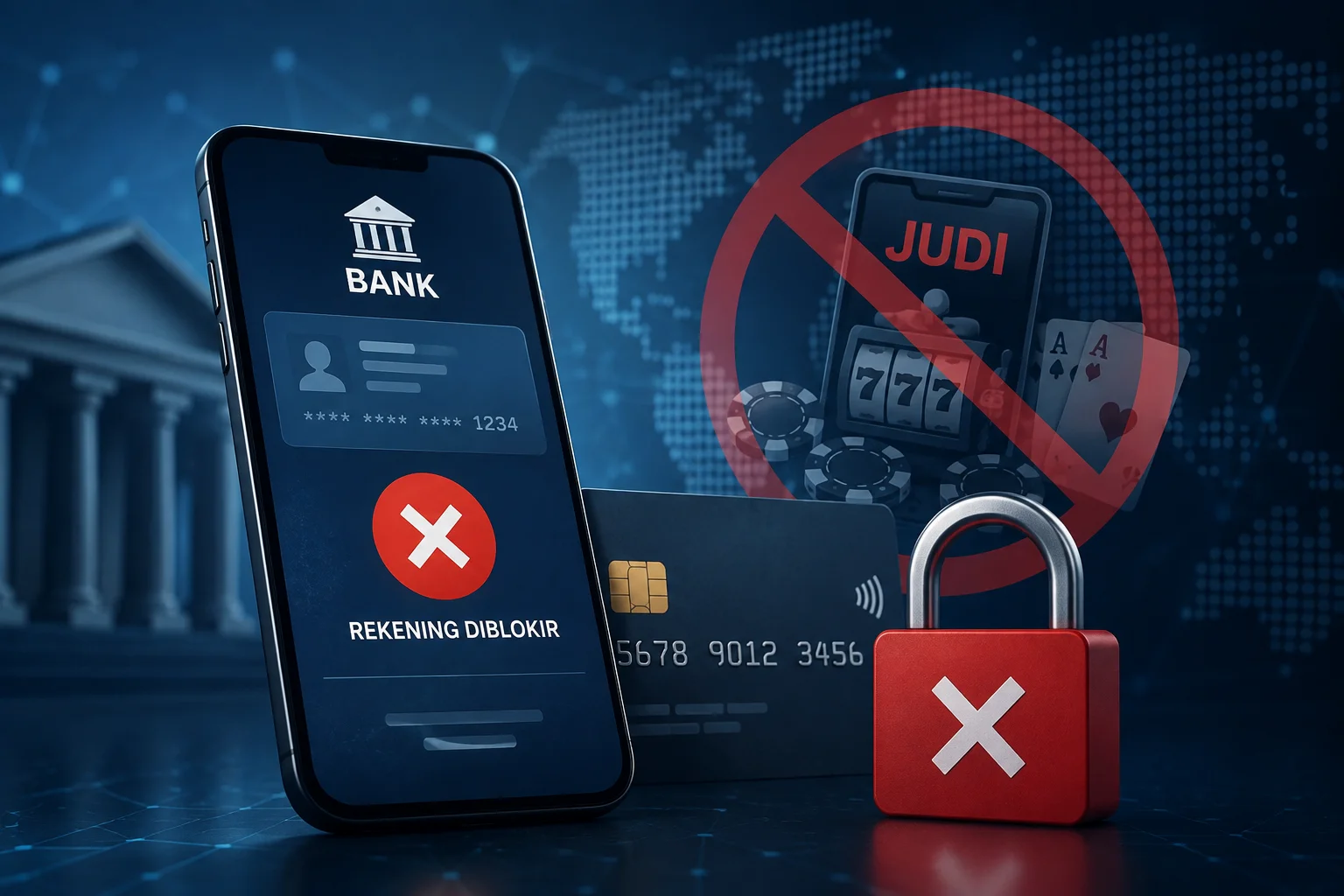 OJK Blokir 38.796 Rekening Judi Online, Bank Diminta Telusuri NIK