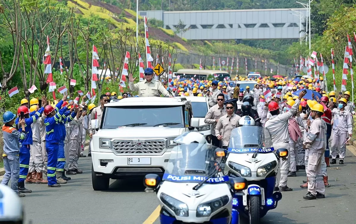 Prabowo Resmikan 11 Proyek Hilirisasi Rp180 Triliun, Indonesia Mulai Ekspor Perdana Baterai Kendaraan Listrik